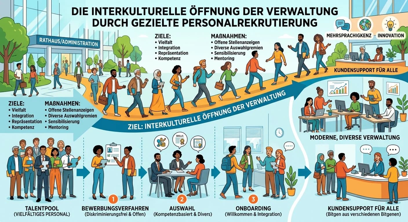 Verwaltungsfachangestellte: Wie lässt sich die interkulturelle Öffnung der Verwalt – einfach erklärt