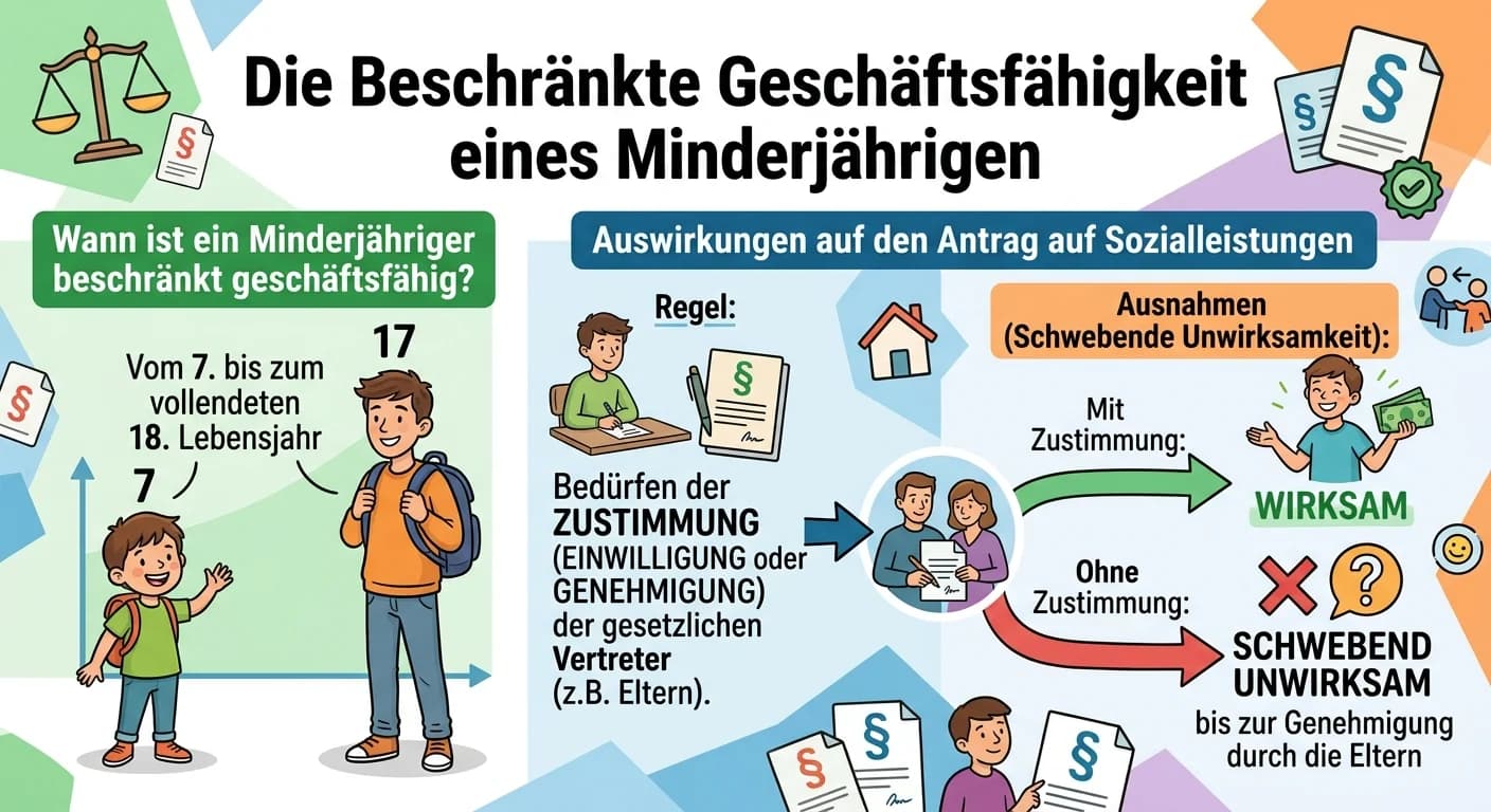 Verwaltungsfachangestellte: Wie wirkt sich die beschränkte Geschäftsfähigkeit eine – einfach erklärt